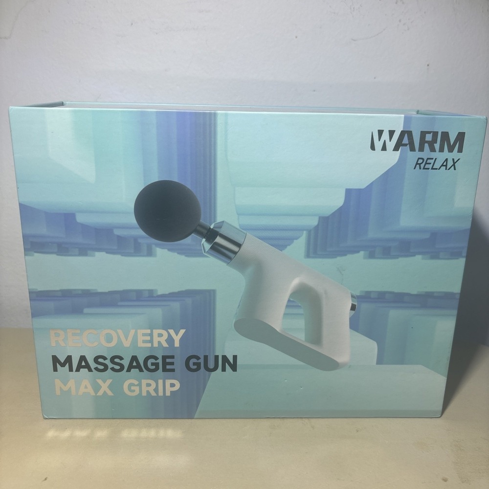 WARM RELAX RECOVERY MASSAGE GUN MAX GRIP - Picture 2 of 4